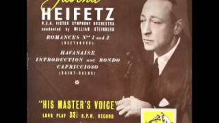 SaintSaens Havanaise Heifetz violin [upl. by Alleda439]