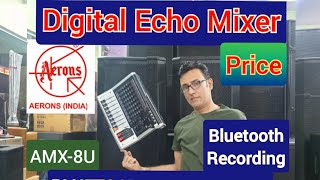 Aerons amx8u Digital Echo Mixer [upl. by Ruhtra]