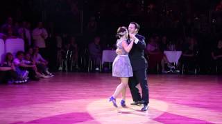 RTSF 2014  Thomas amp Alice  Lindy Hop Improvisation [upl. by Ylhsa]