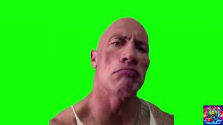 The Rock Sus eyebrow meme  Green Screen Meme  No Copyright  Free Download [upl. by Mellisa600]