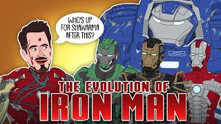 The Evolution Of Iron Man  Tony Stark Animated [upl. by Aydiv300]