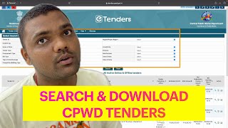 Access CPWD Tenders with No Login Required [upl. by Caritta]