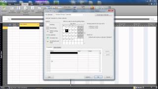 Add Nonworking Days to the Project Calendar  MS Project [upl. by Delia]