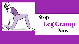 Stop Leg Cramp Now Effective Exercises FITNESS GUIDE [upl. by Ataeb]