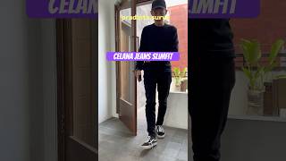 review produk  celana jeans slimfit [upl. by Aihsemot]