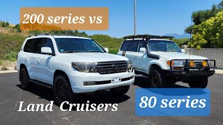 80 vs 200 Series  Which Land Cruiser would you get [upl. by Hiamerej]