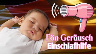 Baby Föngeräusch Einschlafhilfe  vollautomatisch  föhn baby  sleep aid  Fön Geräusch [upl. by Bertasi]