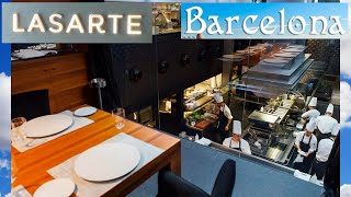 Restaurant Lasarte  Chefs Table  Three Michelin Stars  Martín Berasategui in Spain Barcelona [upl. by Yahiya]