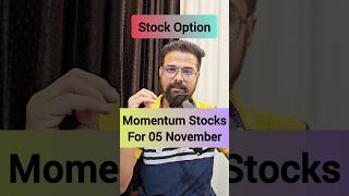 Momentum Stocks For Tomorrow  Stock Option [upl. by Tiphane240]