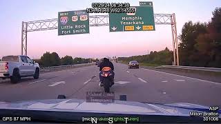 PursuitMC US67167 Redmond Rd Jacksonville Arkansas State Police Troop A Traffic Series Ep 1099 [upl. by Burl]