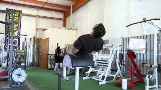 How to Use a Roman Chair Abdominal Bench [upl. by Thanh]