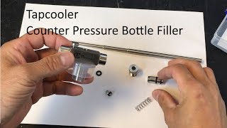 Review TapCooler Counter Pressure Bottle Filler [upl. by Atidnan578]