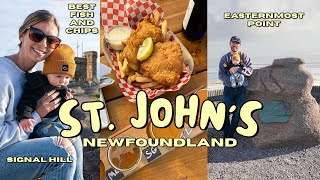 St Johns and Quidi Vidi Newfoundland Food Tour and Best Things To Do [upl. by Rutledge530]