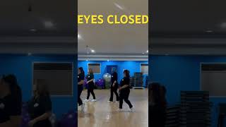 Eyes Closed Line Dance fajerolinedance linedancejember linedancelover [upl. by Avery192]