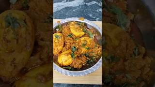 Anda masala recipedhaba style egg masala recipe food viralvideoshortseggeggmasalanonveg [upl. by Niak]