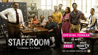 Dice Media  Staffroom  Official Trailer  Ft Srishti Dixit amp Apara Mehta [upl. by Cyprian605]