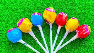 Satisfying Video Unpacking Lollipops candy ASMR  Lots of Candies Choco choco Chokobin Games [upl. by Mishaan279]