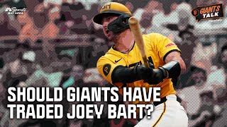 Did the Giants make a mistake trading away Joey Bart  Giants Talk  NBC Sports Bay Area [upl. by Asp]