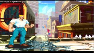 Fightcade  Marvel vs Capcom  Anzures USA vs MySMessiaS PER [upl. by Lancelot]