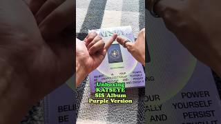 Unboxing KATSEYE  SIS Album Purple Version [upl. by Tur100]