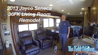 Seneca 36FK Living Room Remodel Tour [upl. by Imnubulo777]