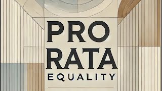 Examples of pro rata and equality share [upl. by Ysus]