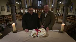 Waldemar Januszczak explores Shaun Greenhalgh Alabaster  Nativity Scene [upl. by Ladnor559]