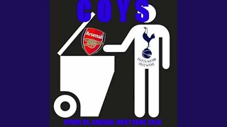 Spurs vs Arsenal Fight Song 2024 [upl. by Nikos]