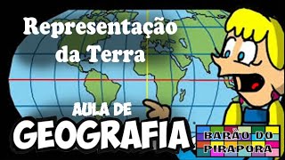 Aula de Geografia Representação da Terra [upl. by Niwred]