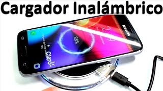 Cargador inalámbrico para Samsung Galaxy S6 Edge  Cargador Rapido Samsung [upl. by Gold]