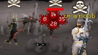 Baiting Clans at Rev Caves ROCK PKING [upl. by Chrissy842]