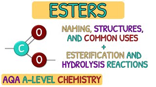 Carboxylic Acids and Derivatives  Esters｜AQA A Level Chemistry Revision [upl. by Ahsilyt]