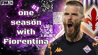 One Season with Fiorentina E1 Life with De Gea [upl. by Nauqes]