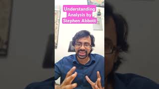 Understanding Analysis by Stephen Abbott booksolution motivation mathsexam [upl. by Illib]