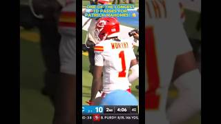 CHIEFS COMEBACK AGAINST THE LA CHARGERS 😲🏈shorts nfl football chiefs chargers 2024 sports [upl. by Liahcim]