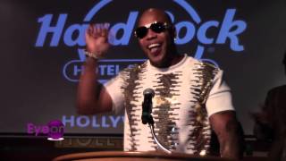 Winterfest FLO RIDA passes torch to Nick Cannon [upl. by Magree]