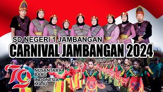 Performance SD NEGERI 1 JAMBANGAN  Carnival Jambangan 2024 [upl. by Nyrrek]