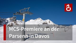 Die PremierenSesselbahn Dorftäli in Davos  Parsenn [upl. by Aivatnohs]