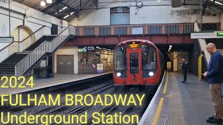 FULHAM BROADWAY Tube Station 2024 [upl. by Dihaz794]