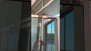 Glass door repair [upl. by Tarkany]