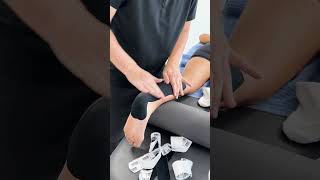 TAPING  AchillessehneWade 🦵Achilles tendoncalf achilles calf [upl. by Ayekam]