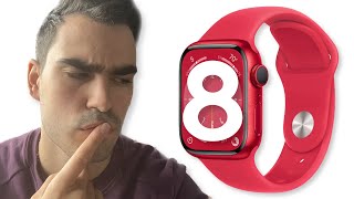 RED Apple watch Series 8 Unboxing [upl. by Ramona876]