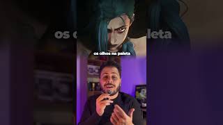 As cores dos olhos em Arcane arcane jinx netflix leagoflegends lol [upl. by Sladen]