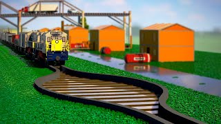 Top 10 Realistic TRAIN ACCIDENTS  Teardown [upl. by Claude]