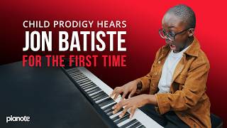 Child Prodigy Hears Jon Batiste For The First Time [upl. by Roban]