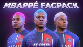 Mbappé FacePack For FIFA 22 amp 23 FREE  Tutorial  TU171 [upl. by Auqinihs526]