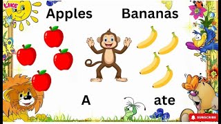 🍎🍌 Apples amp Bananas Song – Learn ABC Vowels in a Fun New Way 🎶✨ [upl. by Rep]