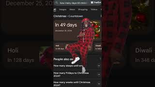 49 days till Christmas christmas countdown [upl. by Ogg]