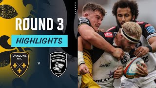 Dragons RFC v Hollywoodbets Sharks  Highlights  Round 3  URC 202425 [upl. by Ynoyrb]