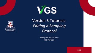 Version 5 Editing a Sampling Protocol [upl. by Berns426]